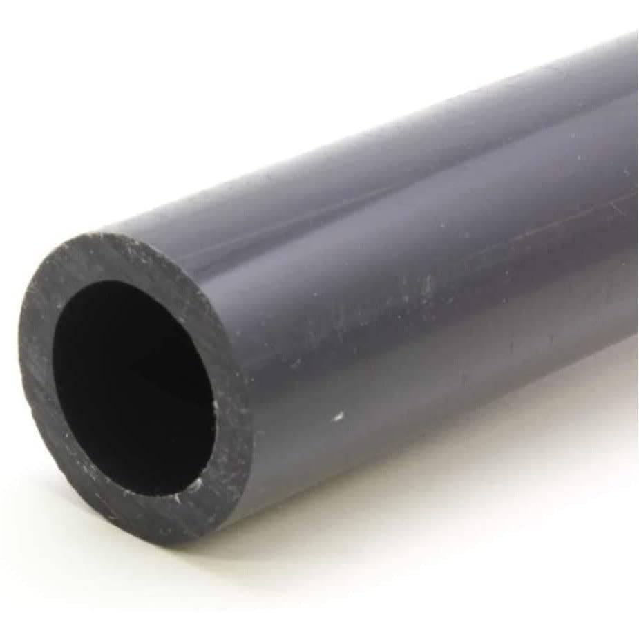 PVC Pipe Schedule 80 Industrial Grade Grey (2.0) Grey/PVC - 4FT