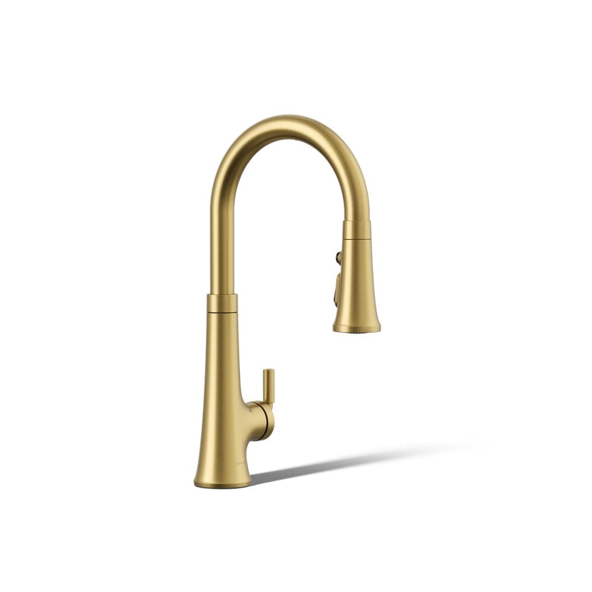 23766-2MB Kitchen, Tone, Touchless Pull Gold, 3-Spray Faucet, K-23766-2MB, Vibrant Brushed Moderne Brass