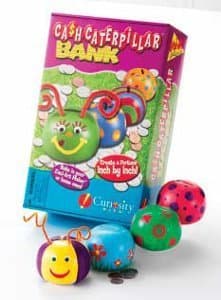 Curiosity Kits Cash Caterpillar Bank