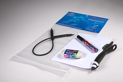 Aqua Pencil & Slate Underwater Kit -Black