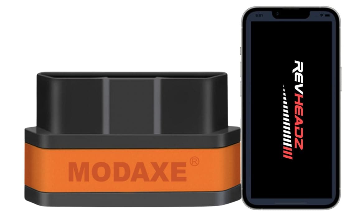 MODAXE Advanced Chipset Supercar Sound OBD II Scanner V2.2 Smart Car Vehicle Diagnostic Scanner Tool | Bluetooth 4.0 | Supports ODB2/OBDII Protocols | Compatible with Revheadz App
