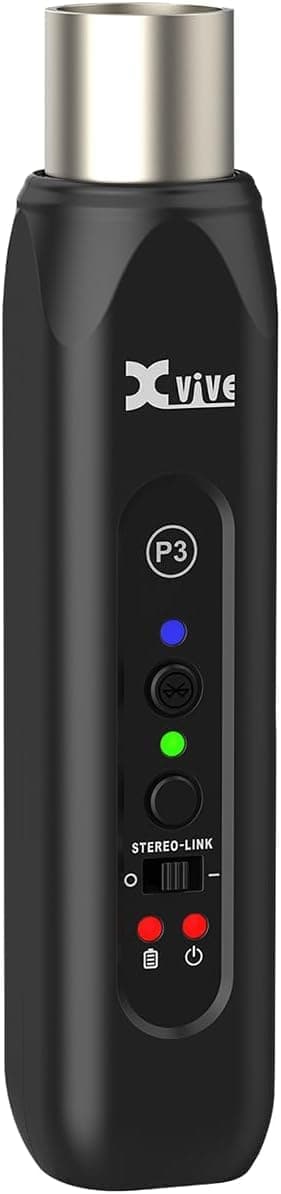Xvive P3 Bluetooth Audio Receiver for Mixer, Active PA/DJ Systems