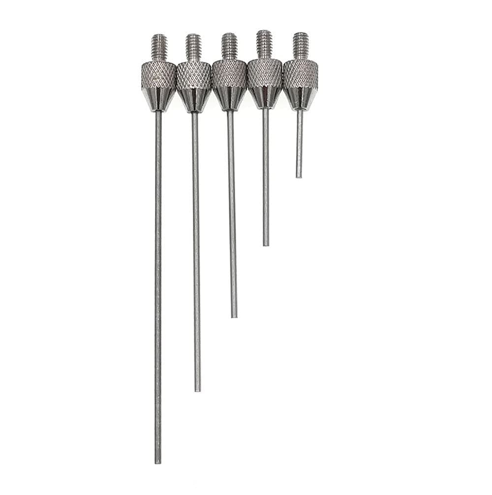 suxing Needle Contact Point Set for Dial Indicator Dial Gauge Needle M2.5 Thread 10-50mm Long M2.5*D1 D1mm Needle Point Contact Point M2.5