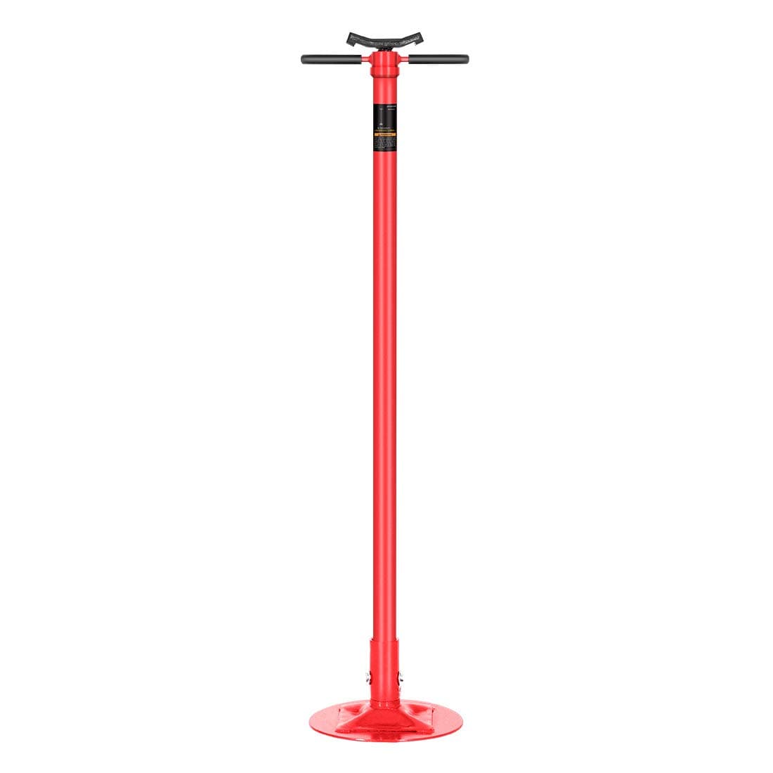 Under Hoist Support Stand 3/4 Ton Jack Stand, 1650Lbs Capacity, Adjustable 52-76 Inch Height, 12 Inch Diameter Base for Vehicle Lifting & Support