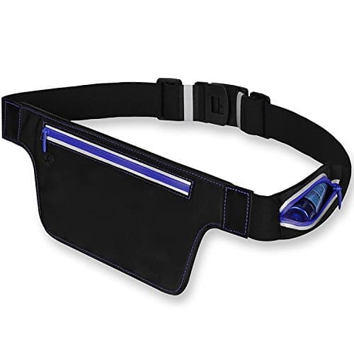 Running Waist Pack For iPhone X 8 7 6s 6 Plus Galaxy S6 S7 Edge S8 Plus Note 8. Water Resistant Runners Belt Fanny Pack for Hiking Fitness Adjustable Running Pouch Running Belt Waist Bag