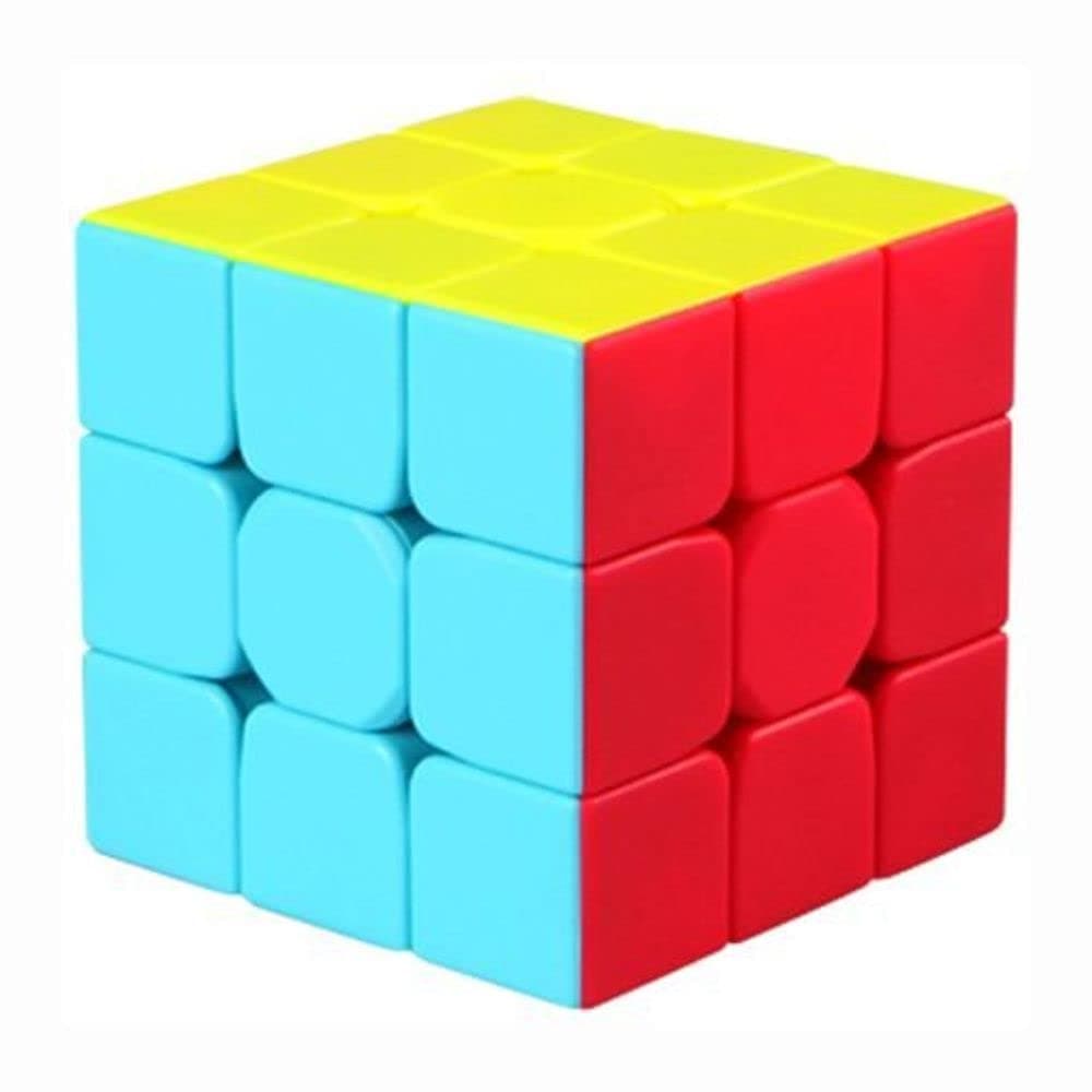 FAVNIC Magic Cube 3x3 Turning Smooth Magic Cube Puzzles for Kids, Twist Brain Teasers IQ Toys (Magic Cube 3x3)