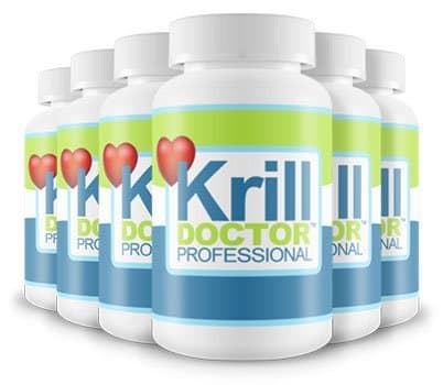 1200mg High Strength Krill Oil Per Serving Six Pack - Sourced from the Antarctic Ocean, As seen in Dr Hilary Jones Live to 100