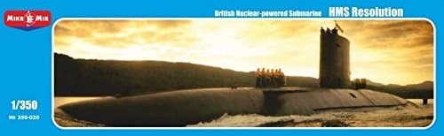 Micro Mir ***HMS Resolution British Nuclear-Powered Submarine 1/350 350-026