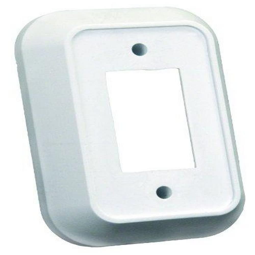JR Products13485 Single Switch Wall Spacer - White