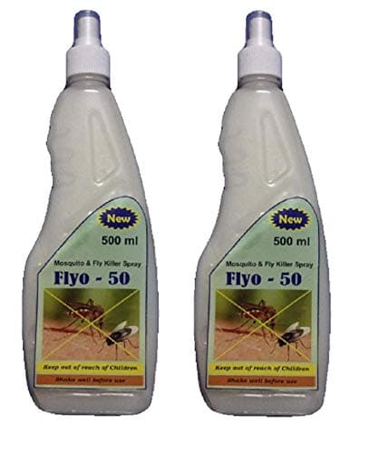 Primefit Solutions Mosquito and Fly Killer Spray Concentrate (100 ml, Pack of 2)