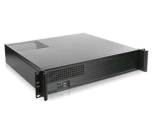 iStarUSA D-213-MATX-70P8B iStarUSA 2U Compact microATX Chassis w/ 700W PSU