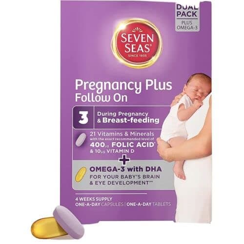 Seven SeasMINERALS PREGNANCY PLUS TABLETS + CAPSULES 56