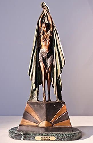 Antinea Lost Wax Bronze Sculpture by Chiparus