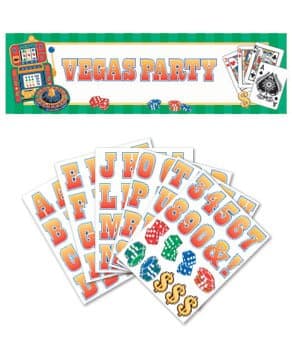 Amscan-Casino Personalized Giant Banner