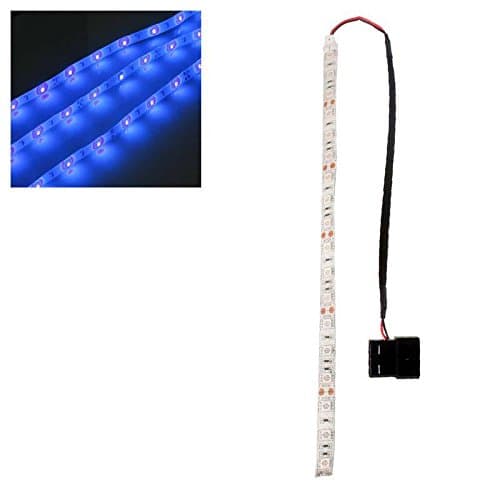 CrazyDeal Blue 60cm 5050SMD LED PC Computer Case Strip Light Self-Adhesive Genial Comfortable