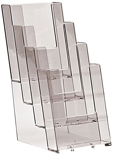 Pack of Four DL Multi-Tier Brochure Holders