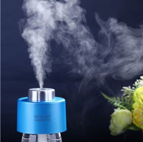 USB Portable Mini Water Bottle Caps Humidifier Air Diffuser Aroma Mist Maker US