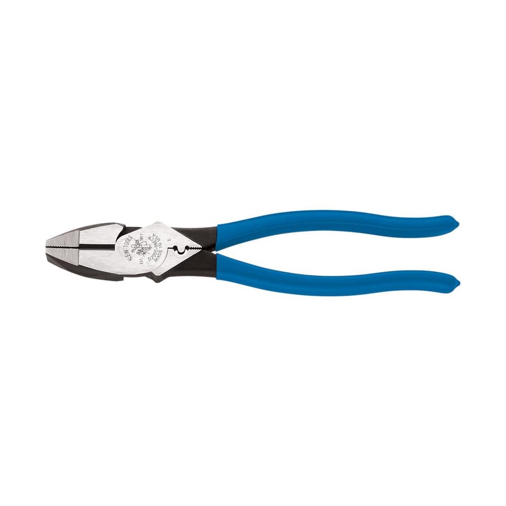 Klein Tools D20009NECR Cutting Pliers, 0 V, Blue/Silver, 238 mm