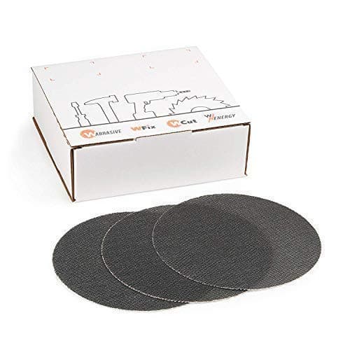 225mm Hook & Loop Sanding Discs | Pack of 25 | Silicon Carbide Abrasive Mesh K100 | Suitable for Ceiling Sanders, Drywall Sanders & Disc Sanders