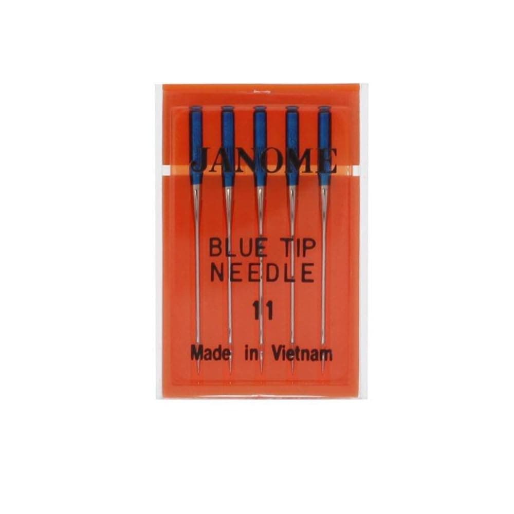 Blue Tip Needles (5 Pack) for All Janome Sewing Machines