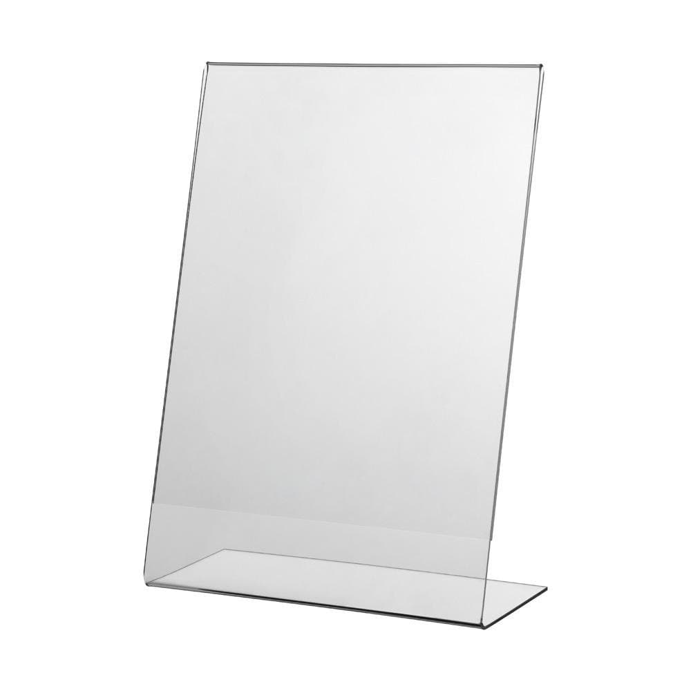 10 X Acrylic Poster Menu Holder Perspex Leaflet Display Stands A4 A5 (10 x A4 Stands)