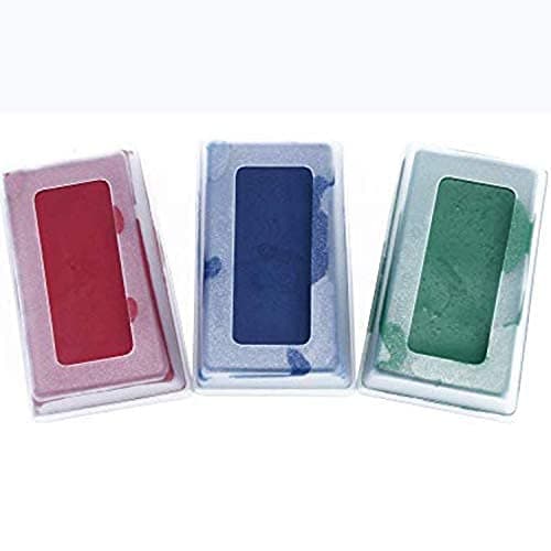 MATINGMARK Sheep & Goat Mating Crayon Block Marker for Ram Breeding/Marking Harness by Rurtec 3 Pack (MILD Temperature) RED Blue Green Made in New Zealand