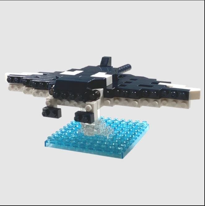 Manta Ray Petit Block from Daiso Japan