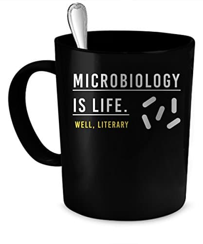 Microbiologist Coffee Mug. Microbiologist funny gift. 11 oz. black