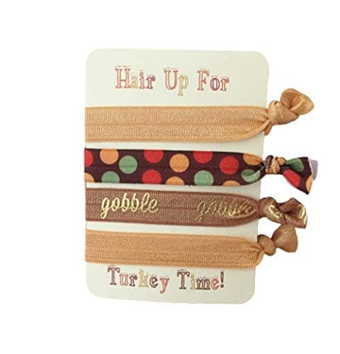 Fall Colors Thanksgiving Hair Tie Set