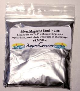 Silver Magnetic Sand (Lodestone Food) 4oz
