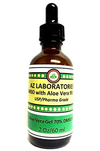 Pain Away DMSO with Aloe Vera Solution - 2 OZ-Special formula added to relief pain in seconds - inflammation, scleroderma, interstitial cystitis, muscles, and joints.
