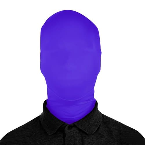 AltSkin Unisex 2Face Solid Spandex Mask - 2 Sizes, 15+ Colors/Patterns