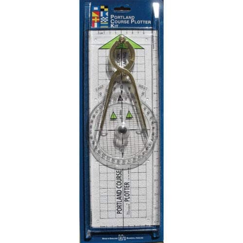 Blundell Harling Portland Course Plotter Kit & Dividers Chart
