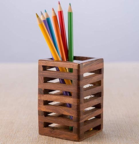 Worthy Shoppee Multi-Function Pen Holder Pencil Stand Organizer Storage (Multicolor)