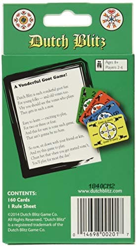Dutch Blitz Original and Expansion Pack Set Card Game
