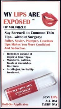 My Lips Are Exposed Lip Volumizer by CSI