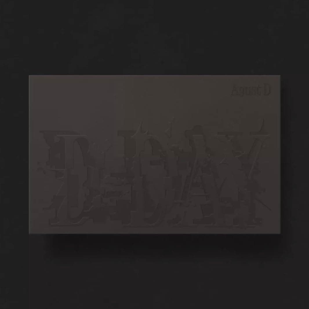 SUGA Agust D D-DAY Solo Album (VERSION.02)