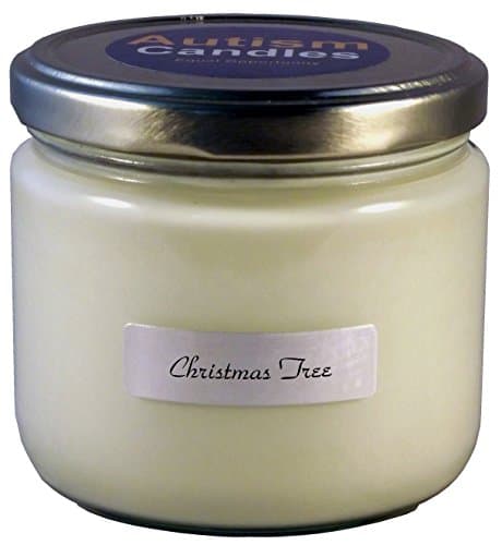 Autism Candles Christmas Tree Scented Candle