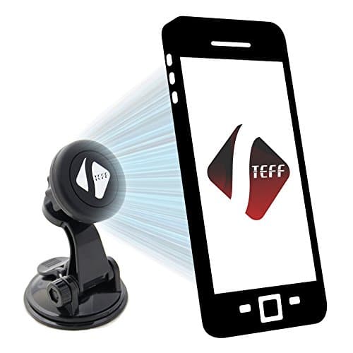 Steff Suction Cup In-Car Universal Magnetic Windscreen Suction Mount Mobile Phone Holder for iPhone 5, 6, 7 mount for Samsung Galaxy S5 S6 S7 HTC LG etc