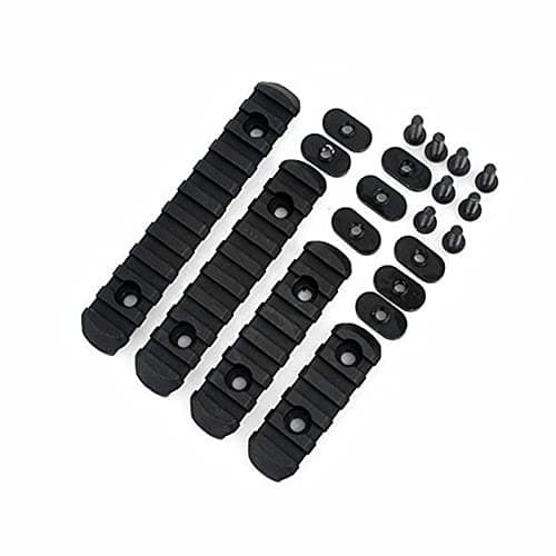 FIRECLUB 3PCS or 4PCS or 5PCS/Set 5/7 /9/11/13 Slot Picatinny Weaver Mount ABS Plastic Section Kit for Keymod for Handguard Scopes/Optics/Lights
