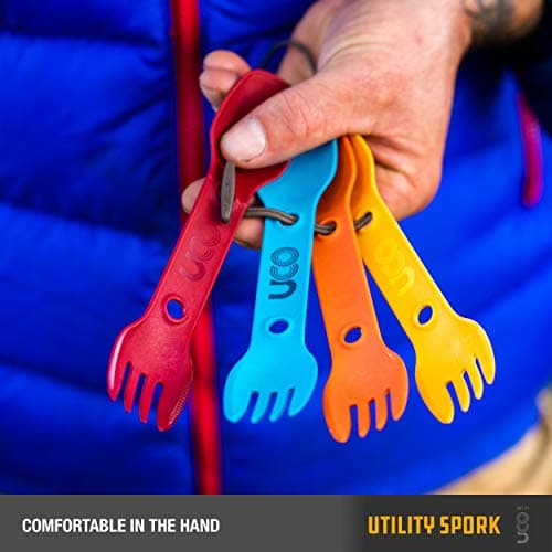 UCO Utility Spork 3-in-1 Combo Spoon-Fork-Knife Utensil