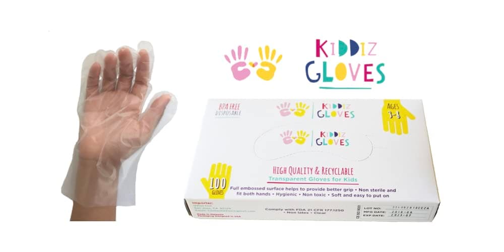 Kiddiz Gloves (packed of 100)