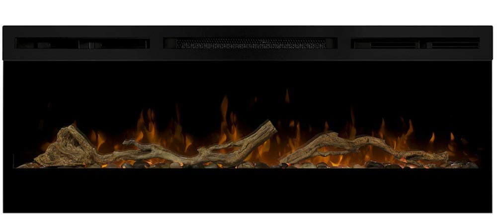 DIMPLEXSynergy 50" Linear Wall Mount Electric Fireplace - Black, BLF50