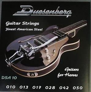 Duesenberg DSA10 string set for electric guitar 010, 050.