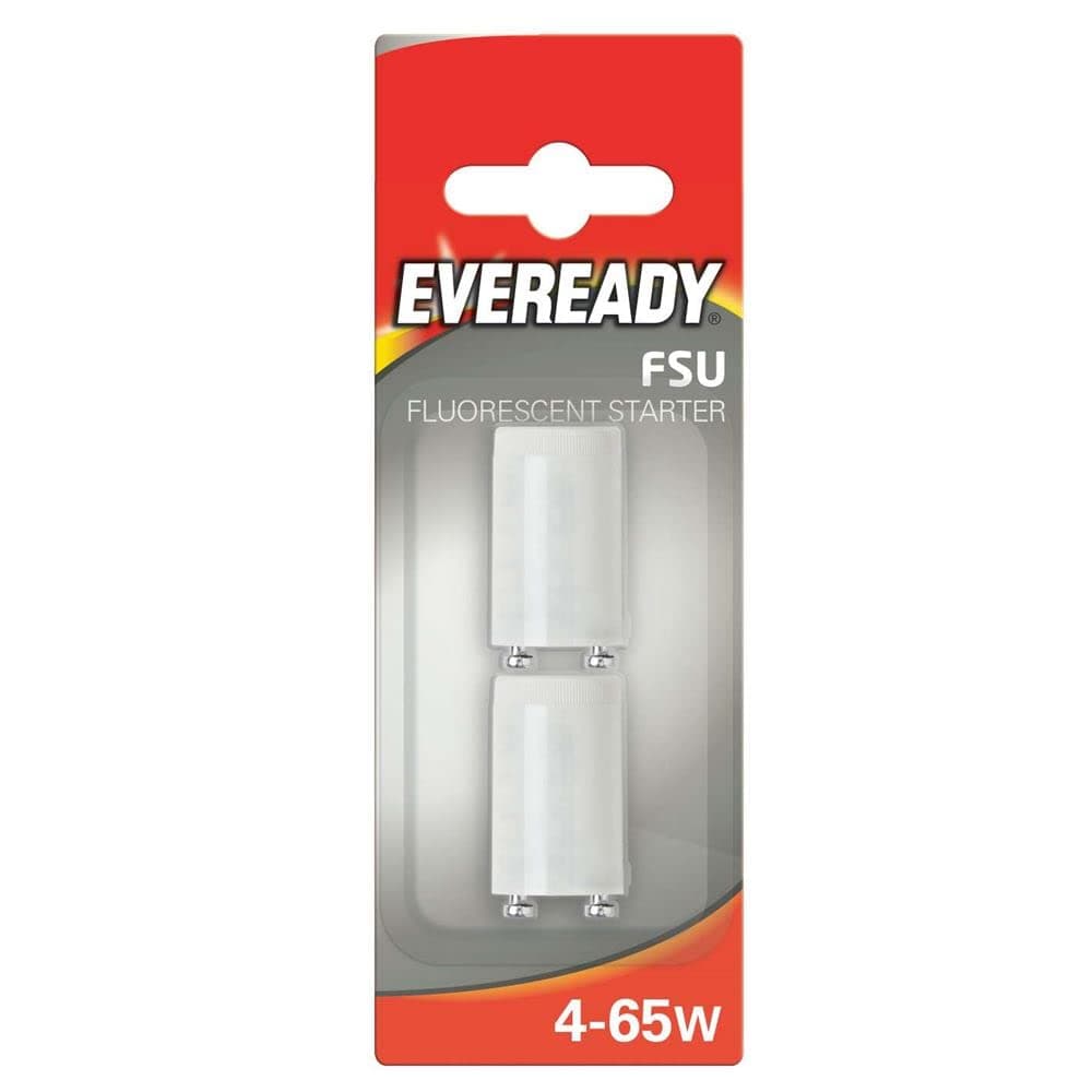 Fluorescent Tube Light Starter 4-65W single Pack, Cool White, 350 Lumens, 65W, 1 Count