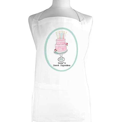 Personalised Womens Apron - 'Cupcake' Design, Kitchen Baking Apron, Gift Ideas for Women, Womens Aprons, Personalised Gift Ideas, Gifts for Her