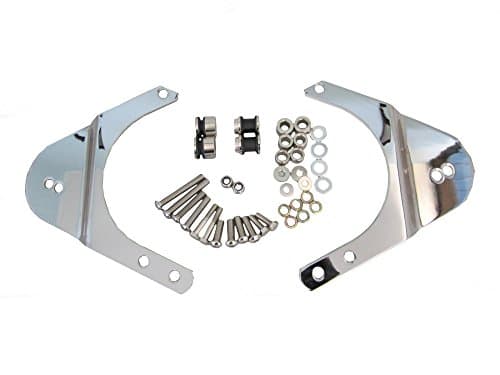 Rear Docking Hardware Kit for 1997-2008 Harley Davidson Touring Road King Road Glide Electra Glide Standard Street Glide - Chrome