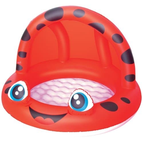 Baby Pool with Canopy - Red Ladybird