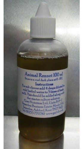 Animal rennet - 100ml Cheese making