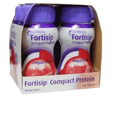 Fortisip Compact Protein Berry (4 x 125 ml)